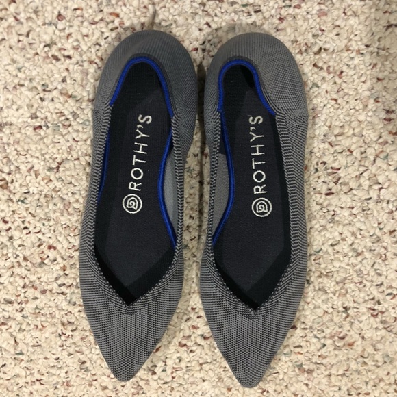 Rothy’s women’s size 8.5 point flats. - Picture 2 of 8